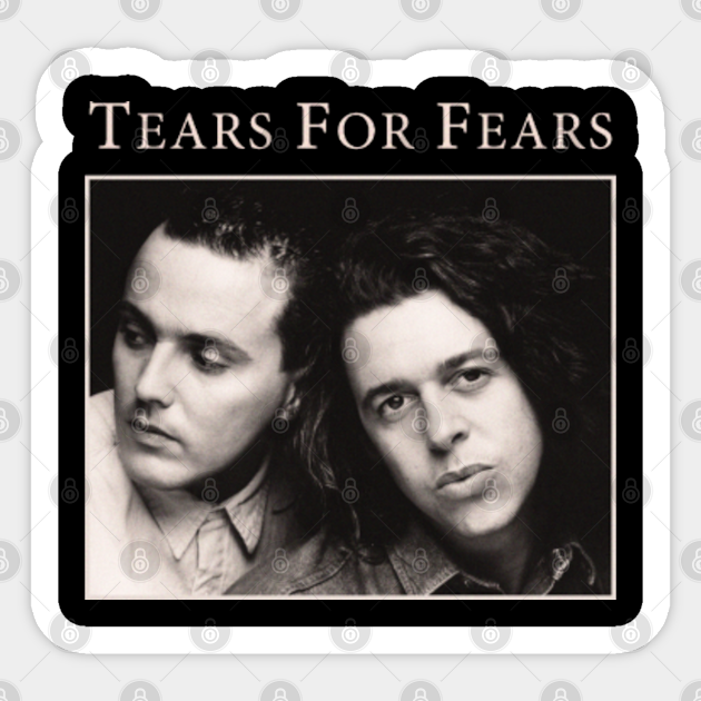 Tears For Fears Fan Art Tribute Tears For Fears Sticker Teepublic 